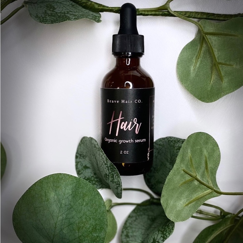 Organic hair growth serum hand made